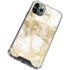Gold and White Marble iPhone 11 Pro Max Clear Case