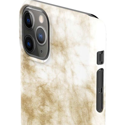 Gold and White Marble iPhone 11 Pro Max Lite Case