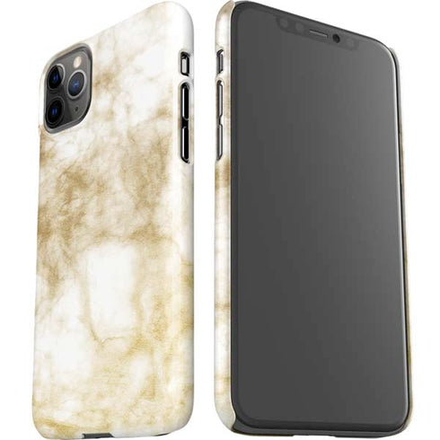 Gold and White Marble iPhone 11 Pro Max Lite Case