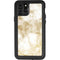 Gold and White Marble iPhone 11 Pro Waterproof Case