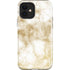 Gold and White Marble iPhone 12 Impact Case