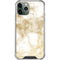 Gold and White Marble iPhone 12 Pro Clear Case