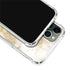 Gold and White Marble iPhone 12 Pro Clear Case