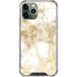 Gold and White Marble iPhone 12 Pro Max Clear Case