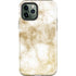 Gold and White Marble iPhone 12 Pro Max Impact Case