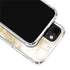 Gold and White Marble iPhone 13 Mini Clear Case