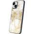 Gold and White Marble iPhone 13 Mini Skin