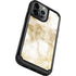 Gold and White Marble iPhone 13 Pro Cargo Case