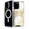 Gold and White Marble iPhone 13 Pro MagSafe Case