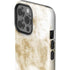 Gold and White Marble iPhone 13 Pro Max Impact Case