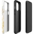 Gold and White Marble iPhone 13 Pro Max Impact Case