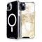 Gold and White Marble iPhone 15 MagSafe Case