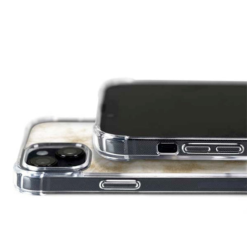 Gold and White Marble iPhone 14 Plus MagSafe Case