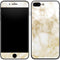 Gold and White Marble iPhone 7 Plus Skin