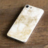 Gold and White Marble iPhone 7 Skin