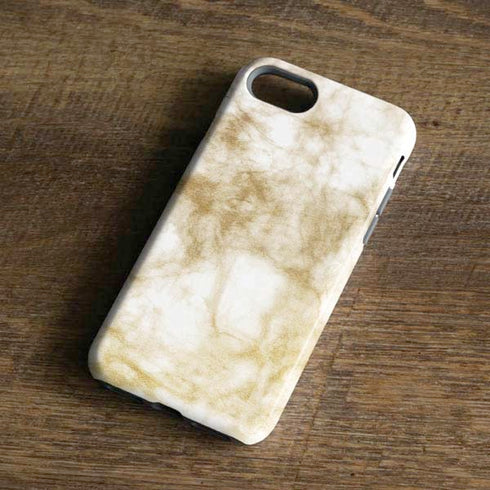 Gold and White Marble iPhone 8 Pro Case