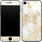 Gold and White Marble iPhone 8 Skin