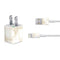 Gold and White Marble iPhone Charger (5W USB) Skin