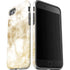 Gold and White Marble iPhone SE (2nd & 3rd Gen) Pro Case