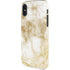 Gold and White Marble iPhone XS Pro Case