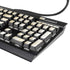 Gold and White Marble K95 RGB PLATINUM Mechanical Gaming Keyboard Skin