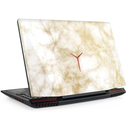 Gold and White Marble Legion Y720 Skin