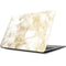 Gold and White Marble Apple MacBook Skin