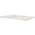 Gold and White Marble Magic Keyboard Skin