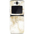 Gold and White Marble Motorola RAZR Skin