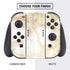Gold and White Marble Nintendo Switch Bundle Skin