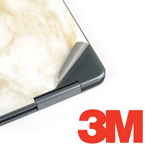 Gold and White Marble Notebook 9 Pro 13in (2017) Skin