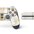 Gold and White Marble PS4 Console and Controller Bundle Skin