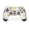Gold and White Marble PS4 Controller Skin