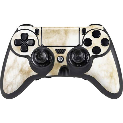 Gold and White Marble PS4/PC SCUF Impact Controller Skin