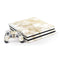 Gold and White Marble PS4 Pro Bundle Skin