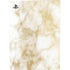 Gold and White Marble PS5 Console Skin