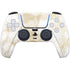 Gold and White Marble PS5 Controller Skin