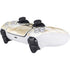 Gold and White Marble PS5 Controller Skin