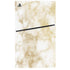 Gold and White Marble PS5 Slim Disk Bundle Skin
