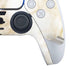 Gold and White Marble PS5 Slim Digital Edition Bundle Skin