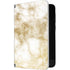 Gold and White Marble Surface Duo Skin