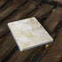 Gold and White Marble Surface Go Skin