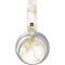 Gold and White Marble Surface Headphones Skin