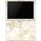 Gold and White Marble Surface Pro 6 Skin