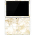 Gold and White Marble Surface Pro 7 Skin