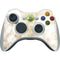Gold and White Marble Xbox 360 Wireless Controller Skin