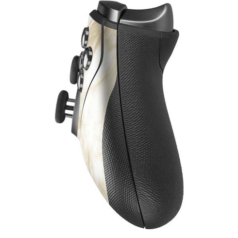 Gold and White Marble Xbox Elite Wireless Controller Series 2 Skin