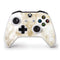 Gold and White Marble Xbox One S Controller Skin