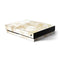 Gold and White Marble Xbox One X Console Skin