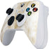 Gold and White Marble Xbox Series S Controller Skin